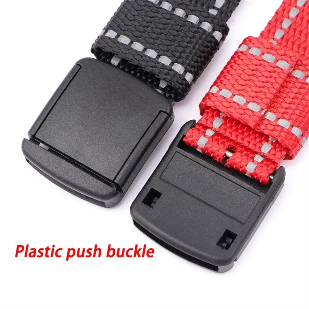 Remplacement du bracelet de la montre intelligente Bracelet universel à dégagement rapide de 20mm, bouton-poussoir en Nylon, Bracelet de remplacement, Bracelet de montre en nylon
