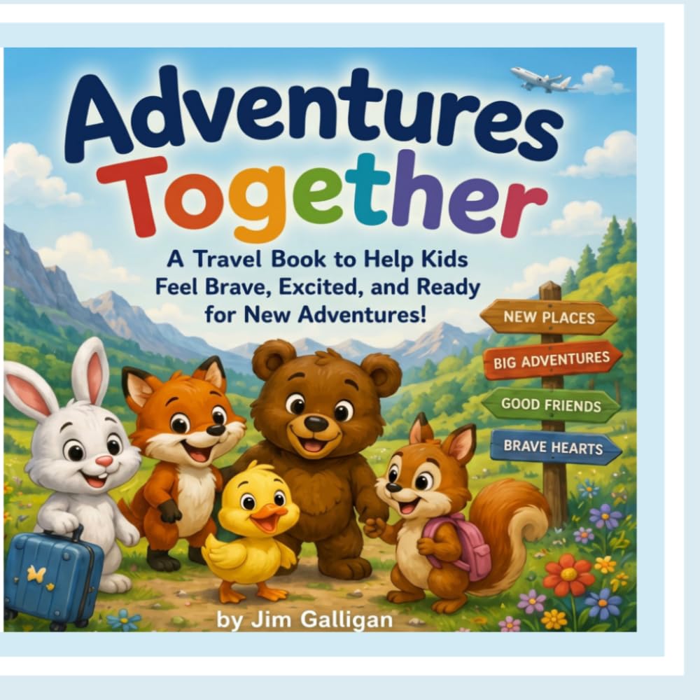 Adventures Together: Travel Makes Us Braver!: A Story About Courage, New Places, and Friendship
