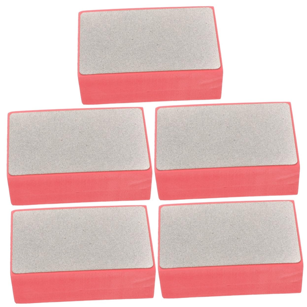 VILLCASE 5 Pièces Coupe-bordure De Carrelage Béton Affûtage Forme Grincer Sable Tuile Ponçage Patins Pour Poncer Les Carreaux Pierre à Poncer Bloc De Meulage De Papier De Verre Diamant