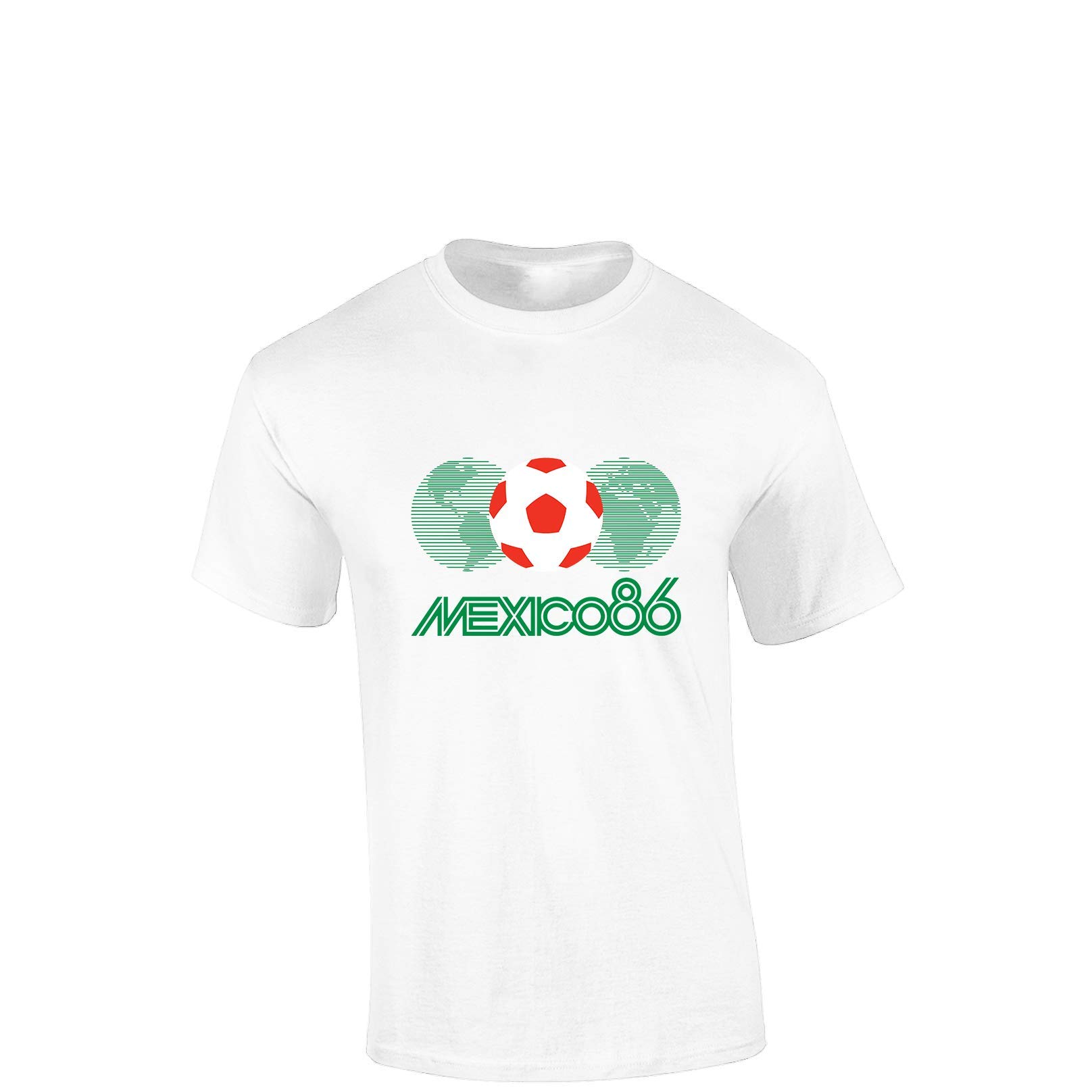 Crown DesignsMexico 86 Cool Novelty Premium Quality Regular Fit T-Shirt Top for Men and Teen