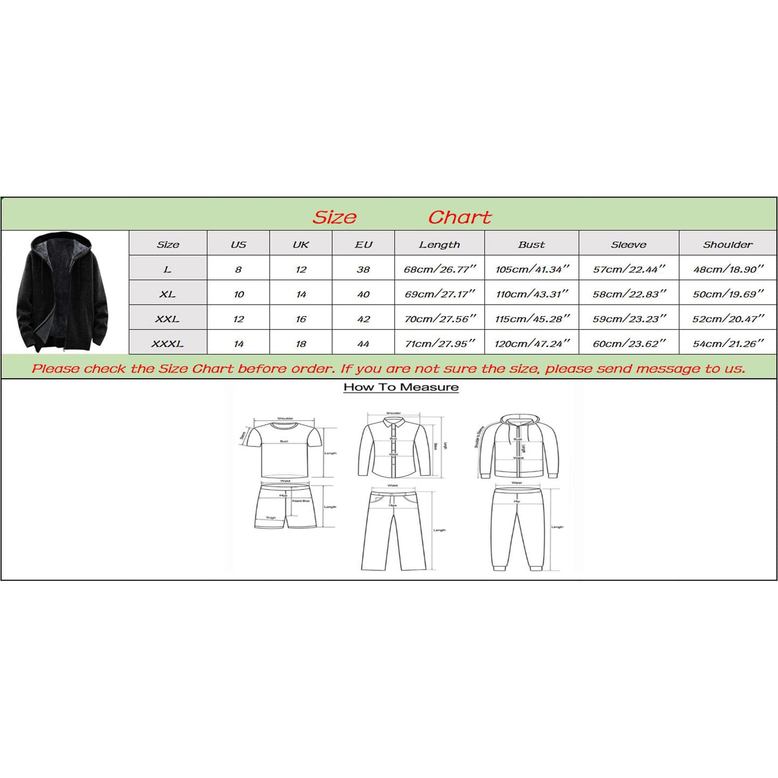 Forro Polar Hombre, Abrigo de otoño e Invierno para Hombre, cárdigan cálido Acolchado de con Capucha, Abrigo de Punto, suéter, Bolsillo, Abrigos de Ocio