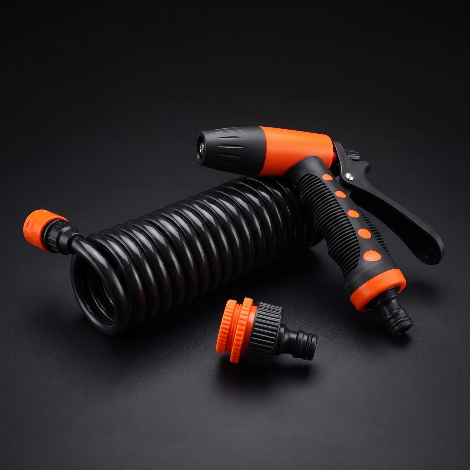 Motorreinigungspistole mit Messingdüse | ergonomischer Pistolengriff, verstellbar, für Terrasse, Autobesitzer