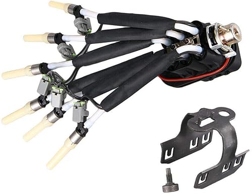 SINOCMP 12568332 17113673 inyectores de combustible centrales FJ503 6 cilindro Wsoporte para Chevy GMC Pickup Trucks FJ10565 4.3L V6 piezas de