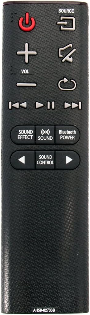Vinabty AH59-02733B Replacement Remote Control fit for Samsung Soundbar HW-J4000 HW-K360 HW-K450 PS-WK450 PS-WK360 HW-KM36C HW-KM36 HW-JM4000 PS-WJ4000
