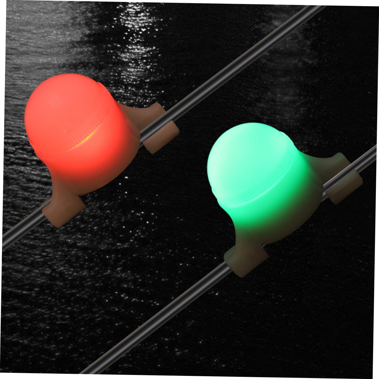 Gadpiparty 3 Set Di Lampade Notturne Per Esterni Per La Pesca Lampade Da Pesca A Led Compatte Indicatori Di Abboccata Di Pesce A Induzione Per Pescatori 4 Pezzi * 3