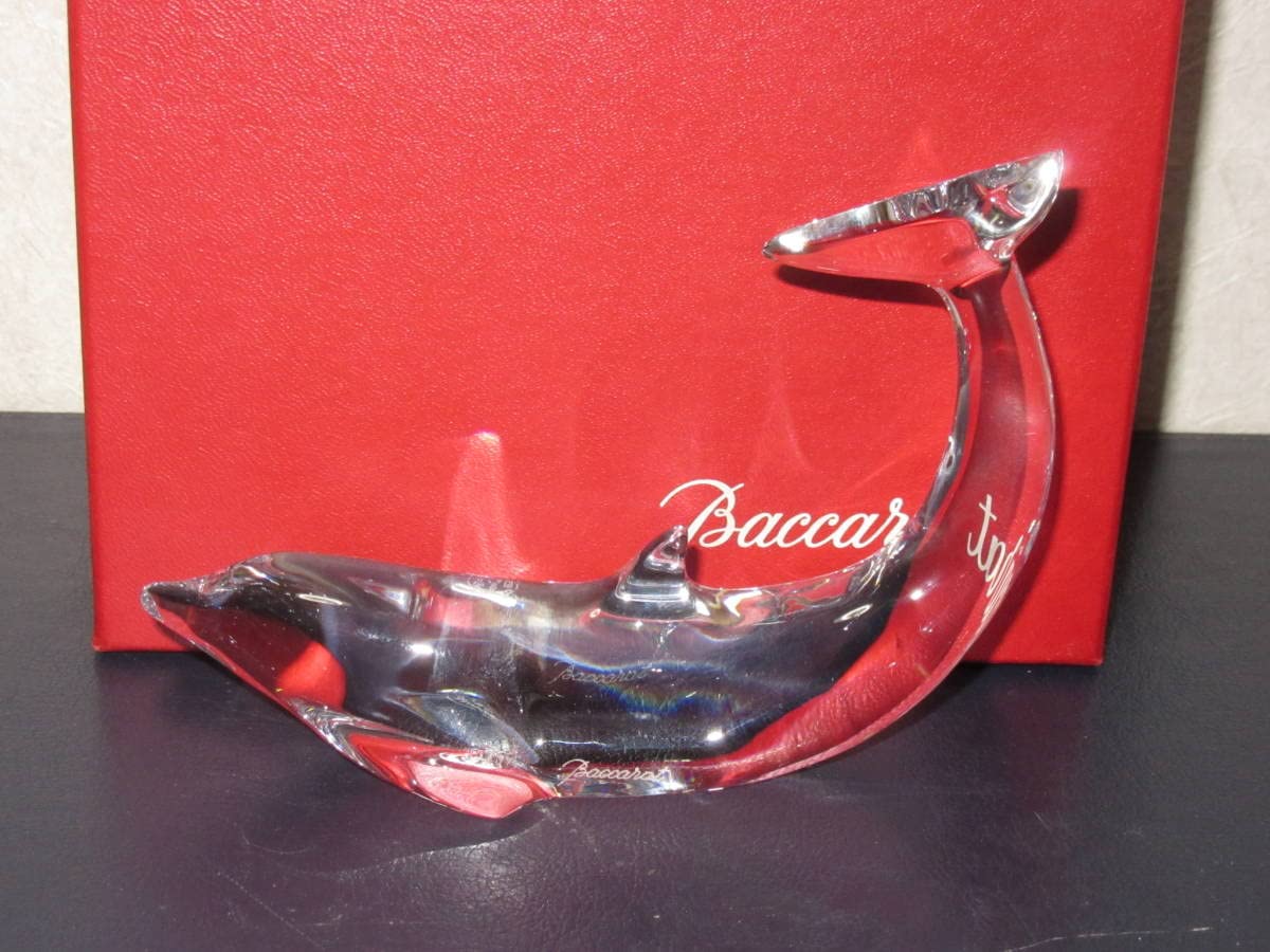 Amazon.co.jp: バカラのフィギュアイルカ ドルフィン保管箱入り