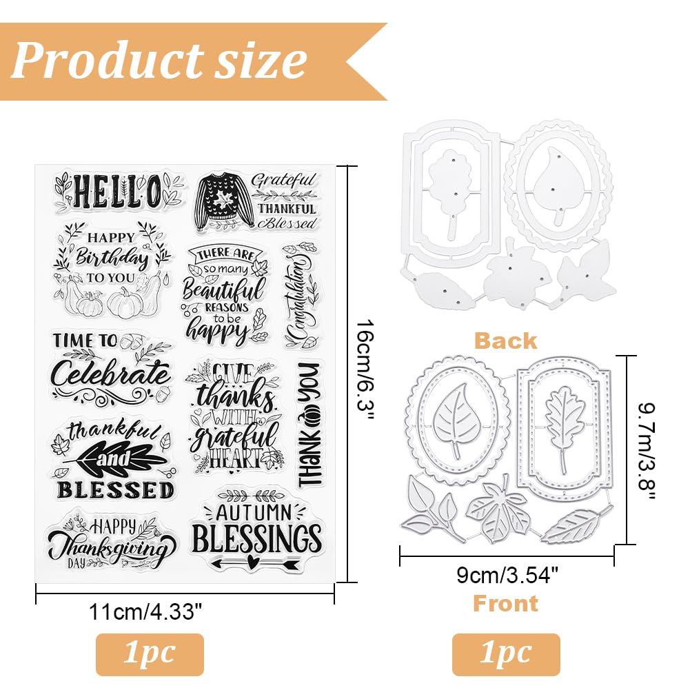 Blessing Words Stamps & Dies - Card Making DIY -2