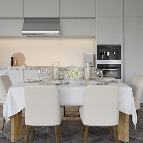 Miniatura 6 de SN Decor Flores artificiales de hortensia 1 paquete de hortensias artificiales en maceta blanca 8 x 8 pulgadas arreglo floral falso para centro de