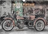  MOTOS VINTAGE (Calendrier mural 2018 DIN A4 horizontal): Exposition de motos anciennes (Calendrier mensuel, 14 Pages )
