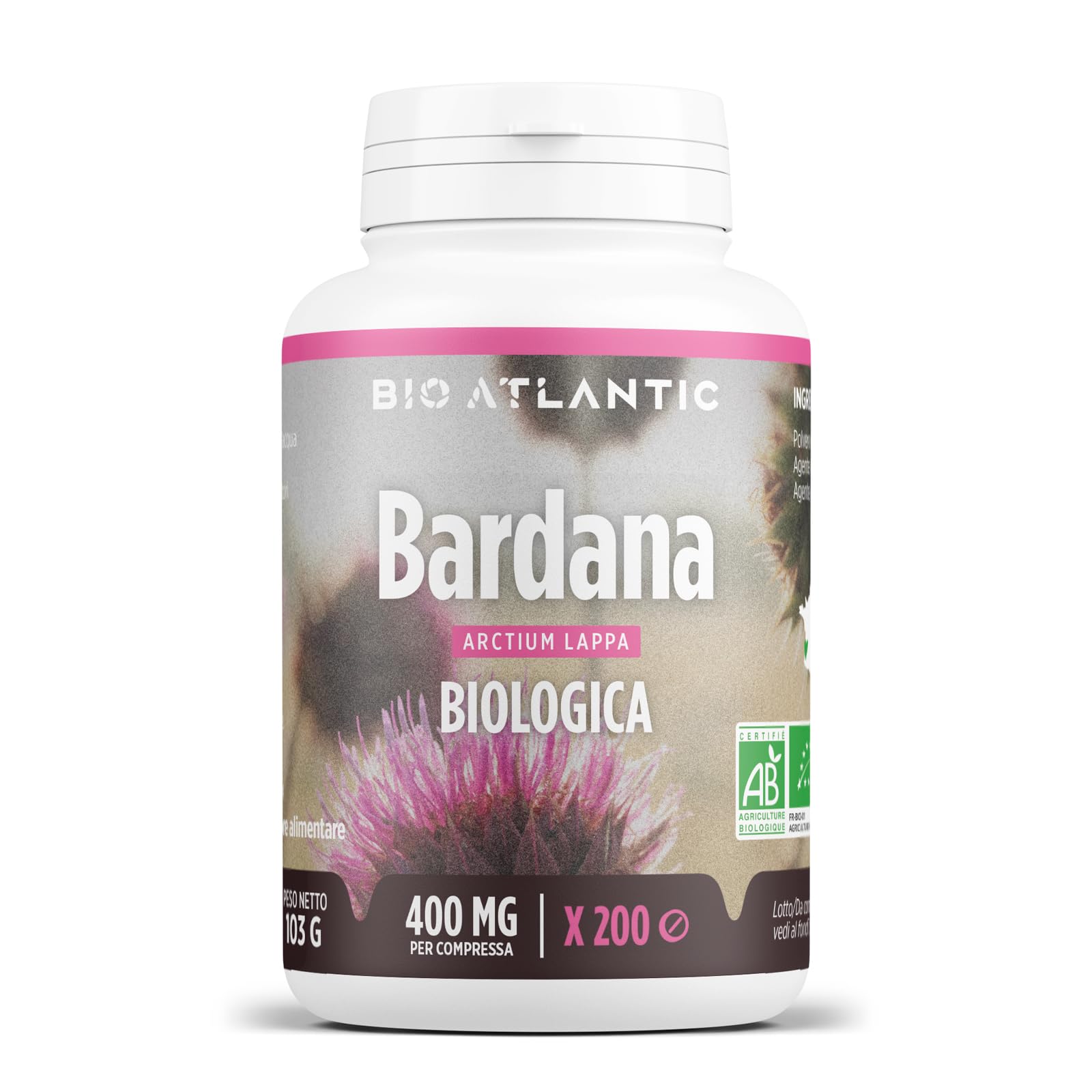 Bardana Bio 400 mg - 200 compresse