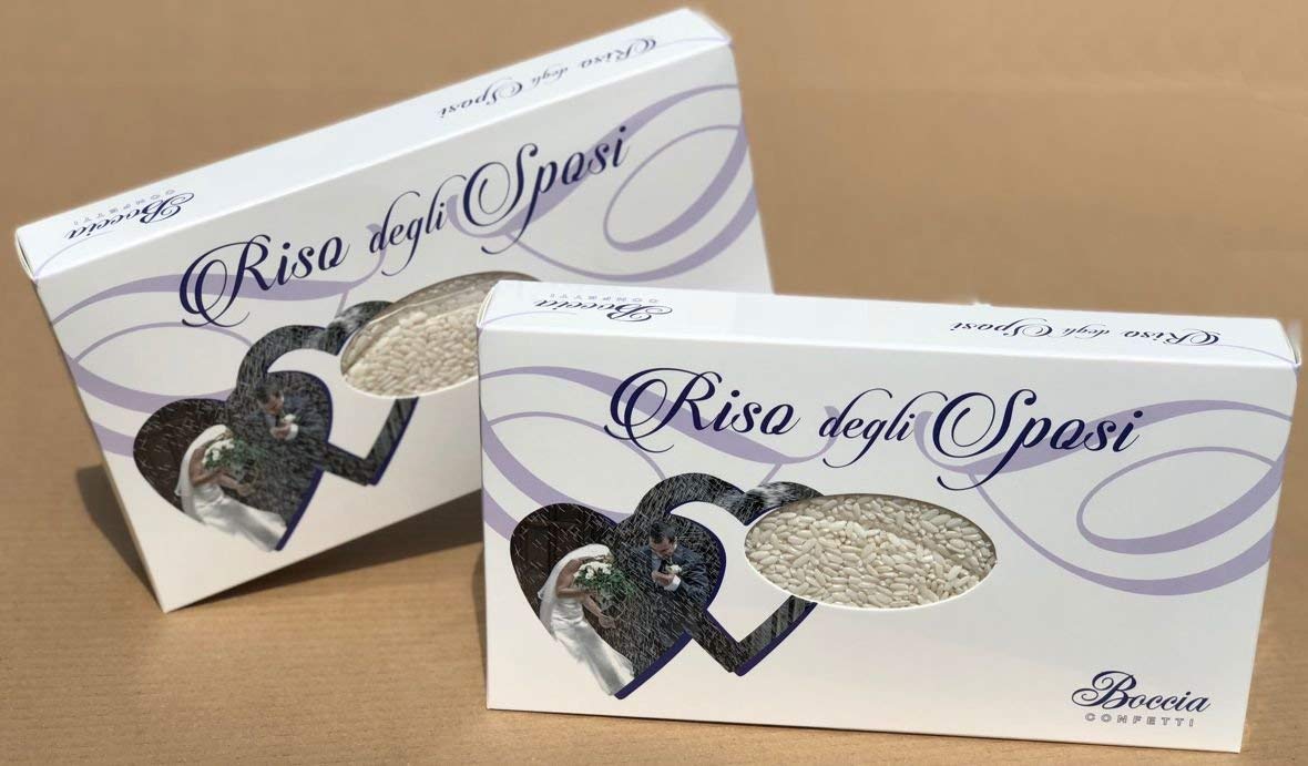 BOCCIA Riso per sposi antimacchia Bianco da 2 kg