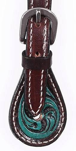 Miniatura 10 de Correas de cuero para adultos  Correas de espolón occidentales para mujer para montar a caballo, carreras de barril, espectáculo y rodeo  Correa de