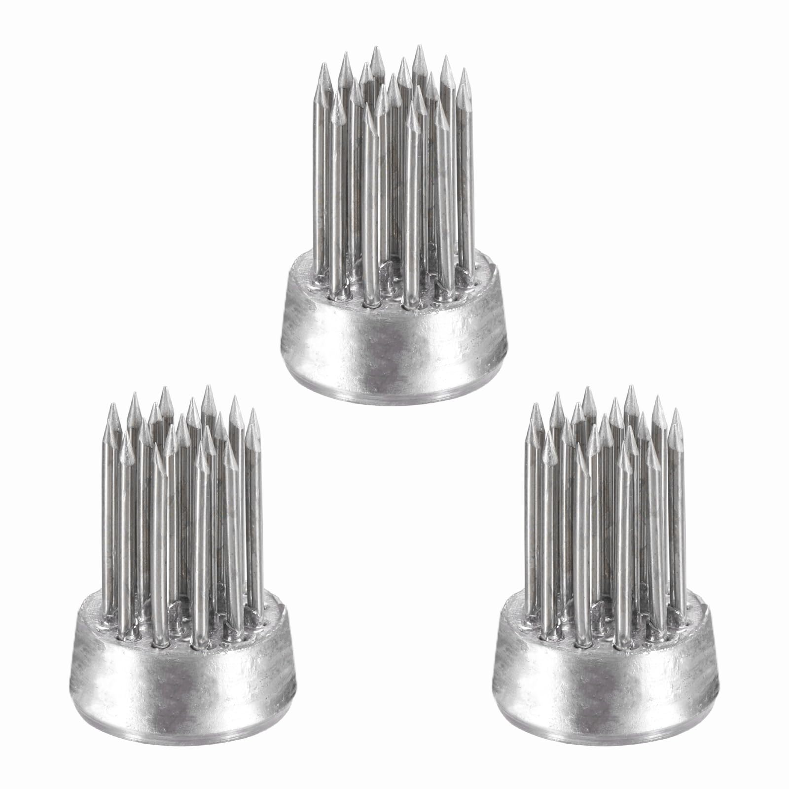 Kenzan rond en acier PATIKIL pour art floral et fixation stable de bouquet de table