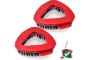 O Cedar 2-Pack Spinning Mop Scrub Brush Heads