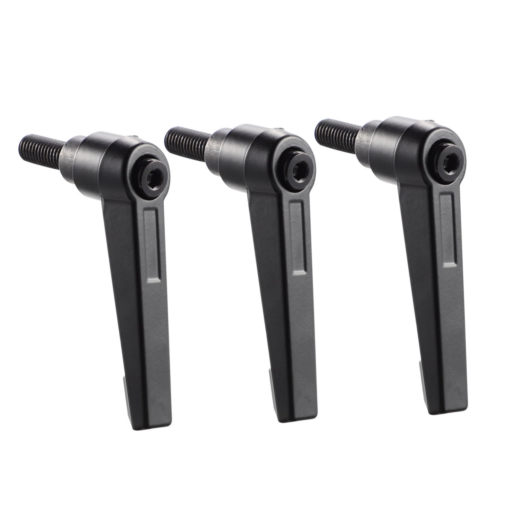 KICHOUSE Ratchet Lever Push Button Handle Adjustment Handle Knob for Trailer Jack Easy to Use