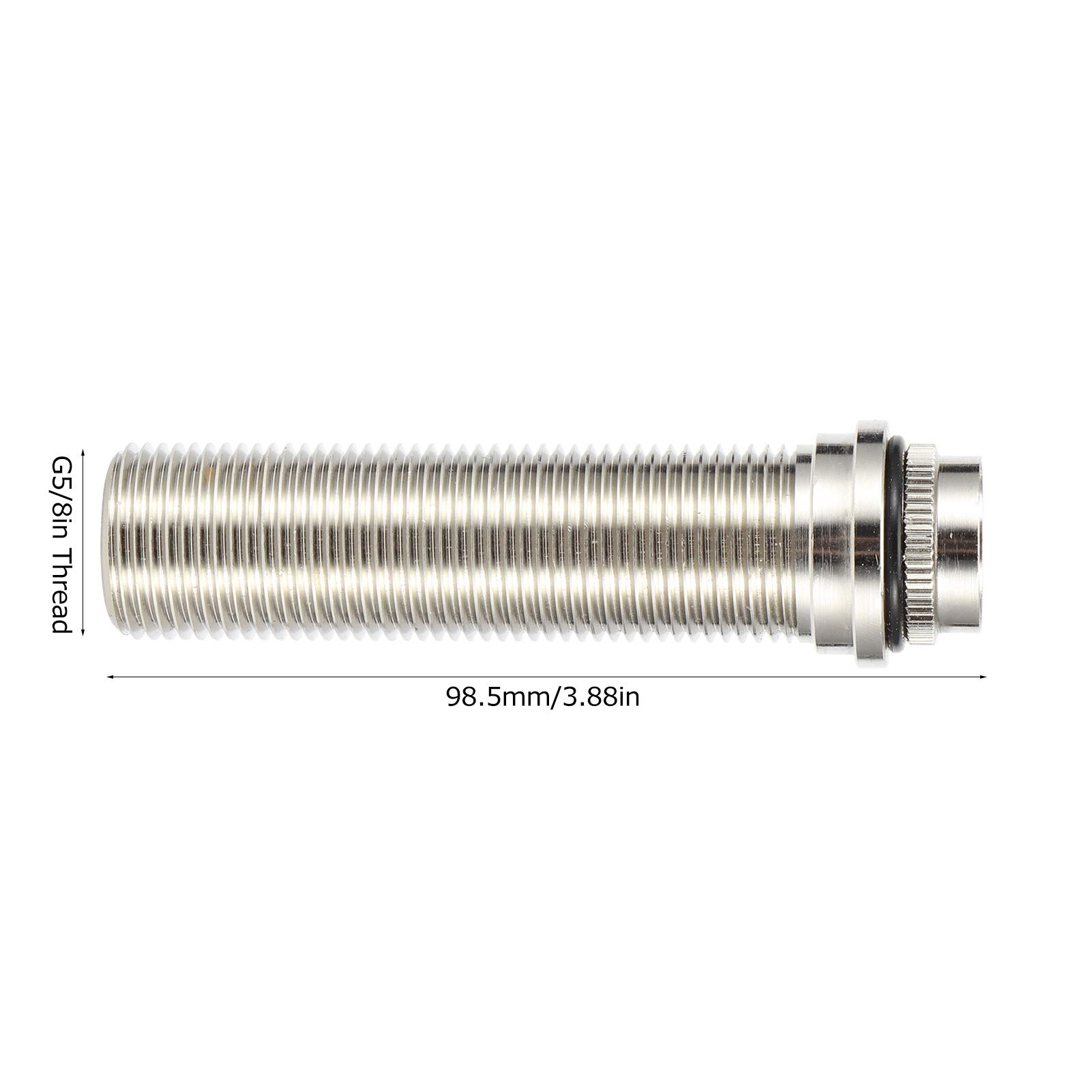 MAGT Bierhahn Langer Schaft, 98,5 mm G5/8 Zoll Gewinde Bierzapfhahn Langer Schaft für Einstellbare Bierhahn Homebrew Ausrüstung