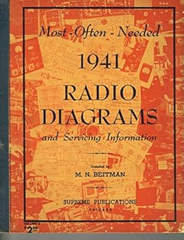 Paperback 1941 Radio Diagrams and Servicing Information Most-Often-Needed Volume 4 Book
