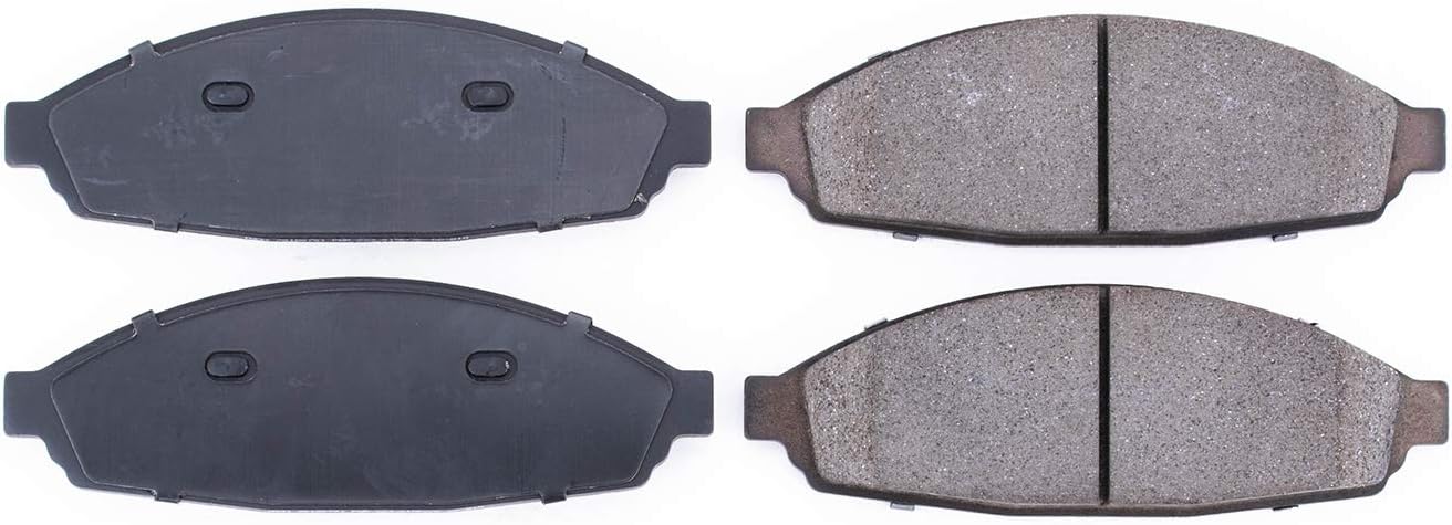PowerStop Front Brake Pads For Ford Crown Victoria 2003-11 |Lincoln Town Car 2003-11 |Mercury Grand Marquis 2003-11 |Marauder 2003-04 - Z16 Ceramic Brake Pads Replacement, 16-931