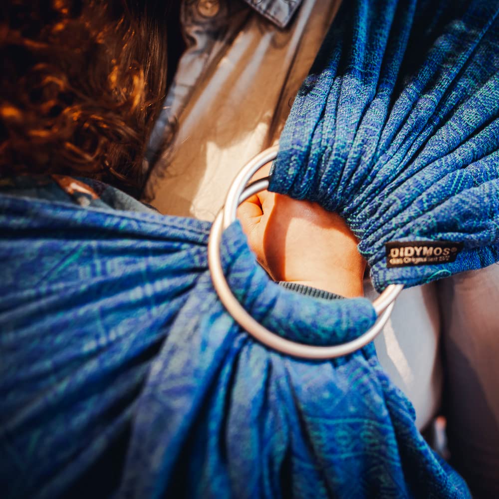 Didymos Didysling Prima Ultramarin Babytrage Ring Sling Größe 1, R Blau