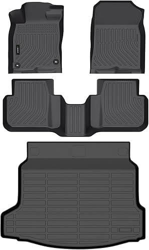 Vista 103 de Tapete para piso y protector de carga para automóvil, tapete para maletero, accesorio, color negro