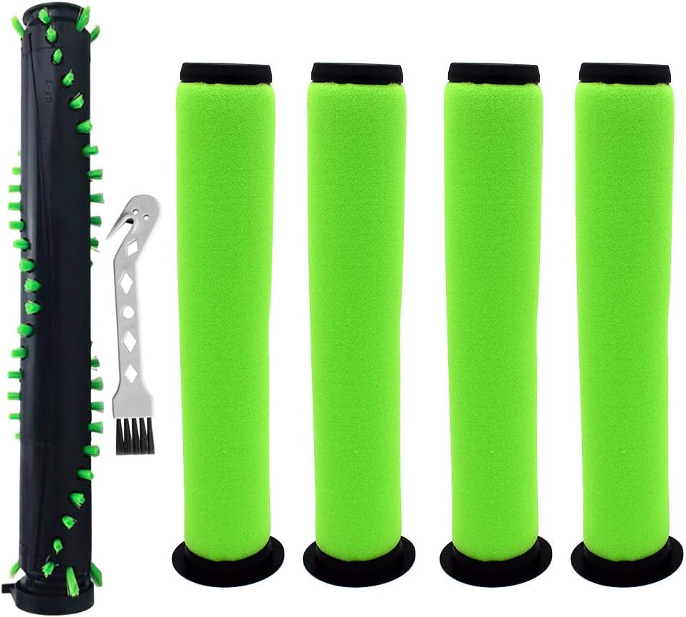 Roller Brush and Foam Filters Assy for Gtech Air Ram Replacement Stick