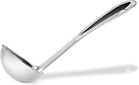 All-Clad Stainless Steel Soup Ladle - Durable 18/10 Mirror-Polished, Ergonomic Handle for Cooking & Serving