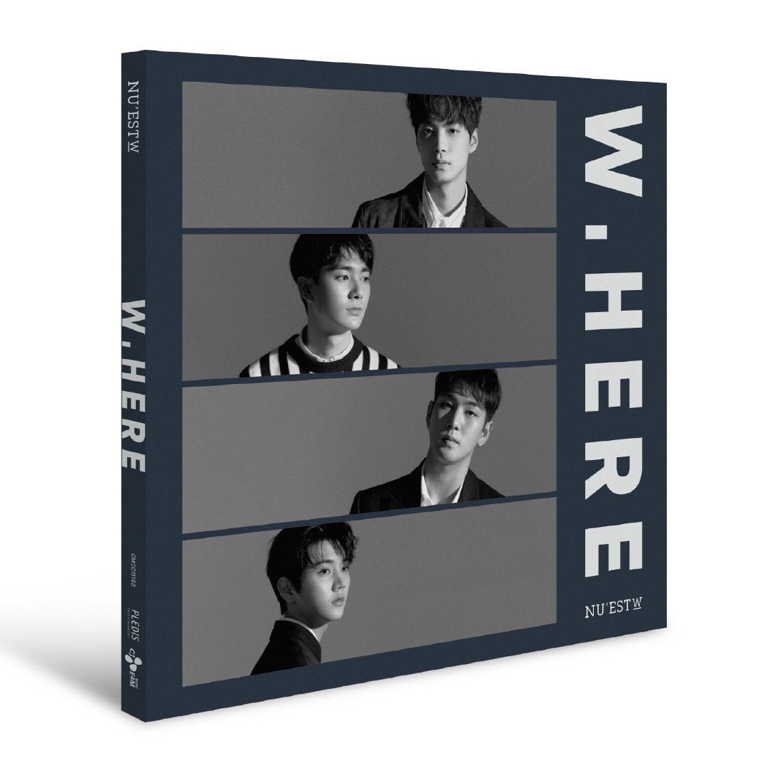 NUEST W - W, HERE [Portrait ver.] CD+Photobook+Folded Poster(On Pack)