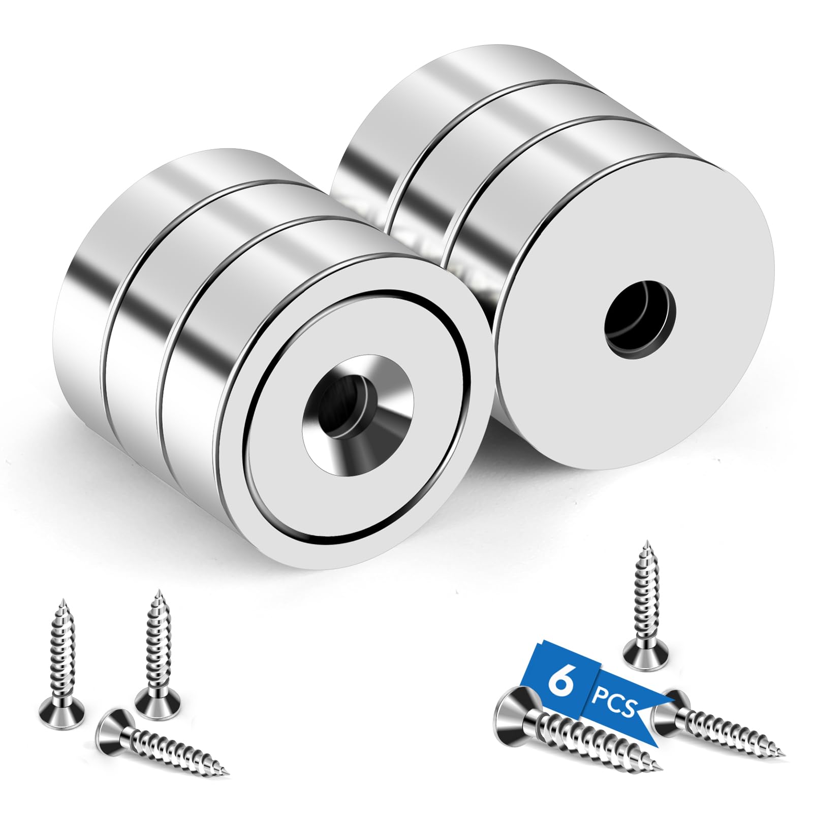 LOVIMAG Magnets 110 LBS Heavy Duty Neodymium Strong Magnet 10 Pack — Amazon image 10