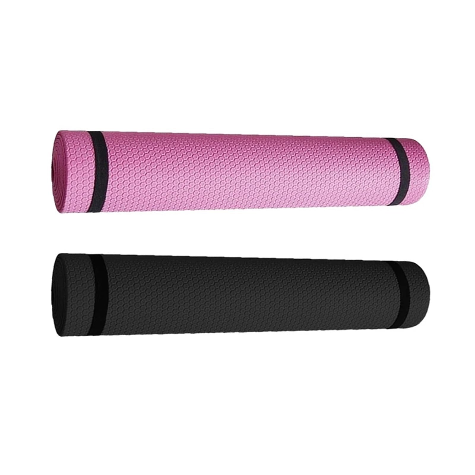Tappetino Da Yoga Antiscivolo, Sportivo Fitness, In Schiuma Spessa E Confortevole For Esercizi Di Pilates, Ginnastica