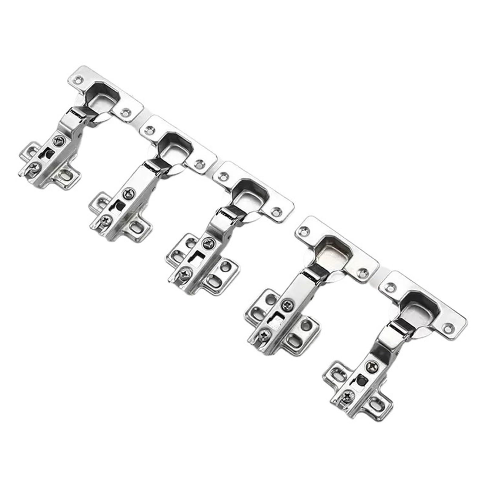 Kdhcvkz Half Overlay 10Pcs 26Mm Cabinet Furniture Hinge Door Hinge(Half Overlay)
