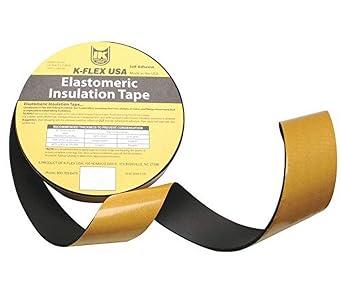 K-Flex USA 800-EL-018 Insul-Tape, 1/8" Thick x 2" Wide x 30, Yellow