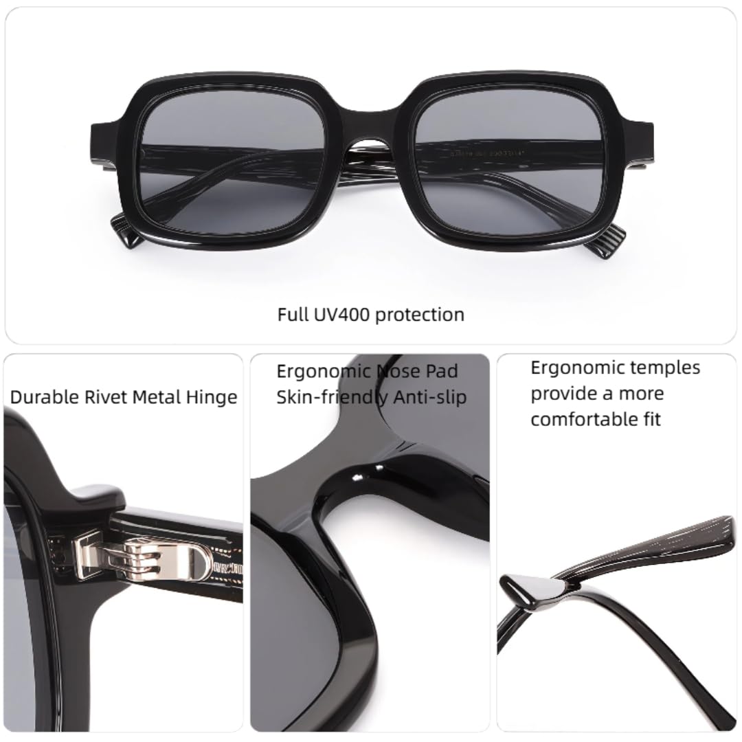 Okulary przeciwsłoneczne Retro Classic Fashion Retro Acetate UV400