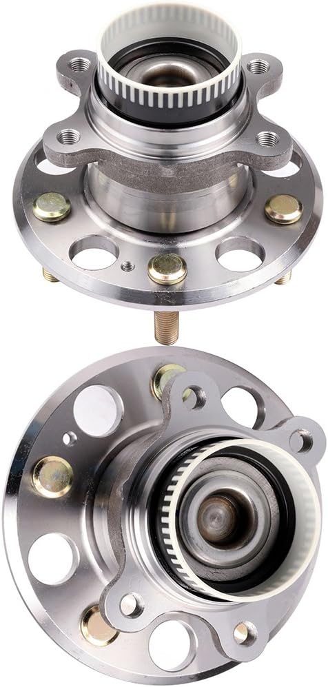 SCITOO Compatible with Wheel Hub Bearing and Hub Assembly fit for Hyundai/for Kia 2008-2017 Rear Wheel with 5 Bolts 512437(Pack of 2)