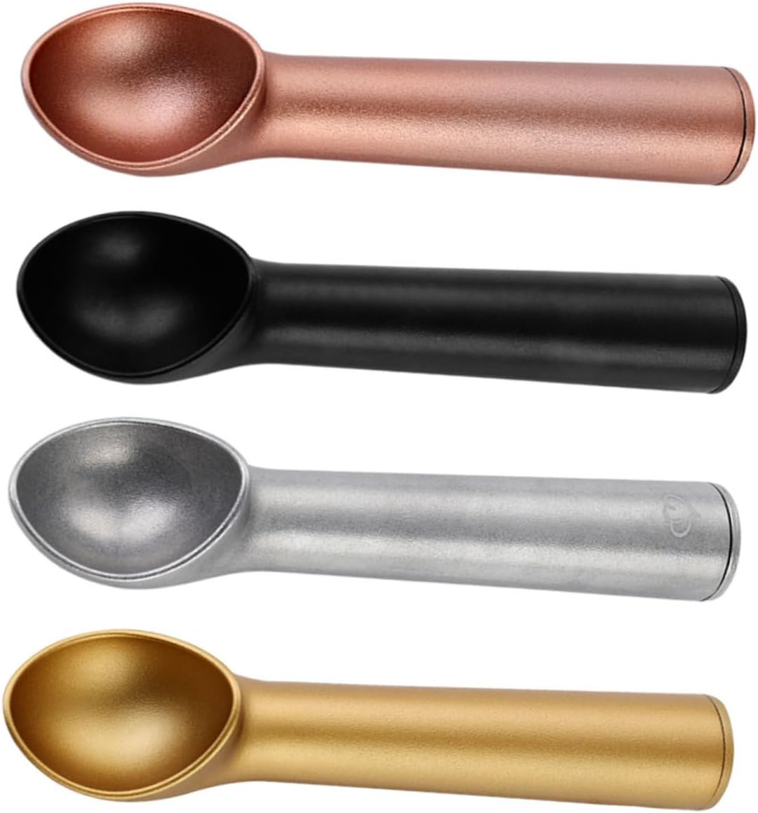 BESTOYARD 4pcs Non-stick Ice Cream Scoop for Melon Desserts and Fruits Kitchen Tool for Effortless Serving and Easy Cleaning