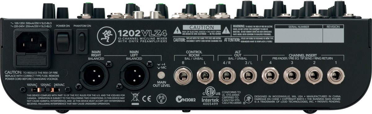 Amazon | 【国内正規輸入品】MACKIE 1202VLZ4 | ミキサー | 楽器