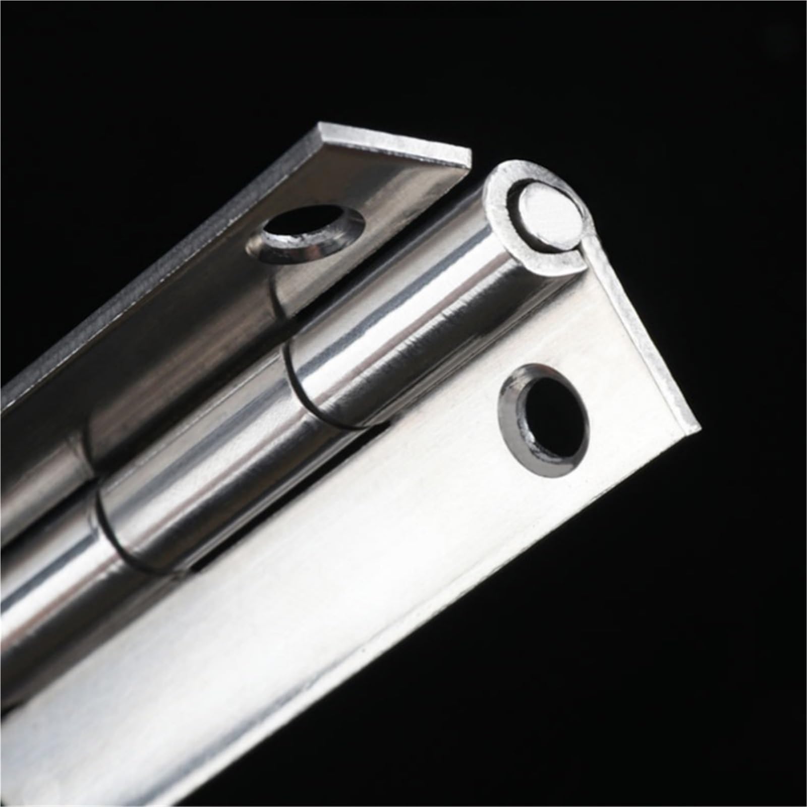 Bisagra de piano de 6/8/10/12/16/20/24 pulgadas, bisagras continuas de acero inoxidable de 270 grados con tornillo, herrajes for muebles de gabinete(10 inch)