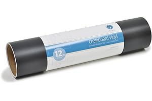 Silhouette Chalkboard Vinyl for Cricut: Premium Black Vinyl for Stunning D.I.Y Projects