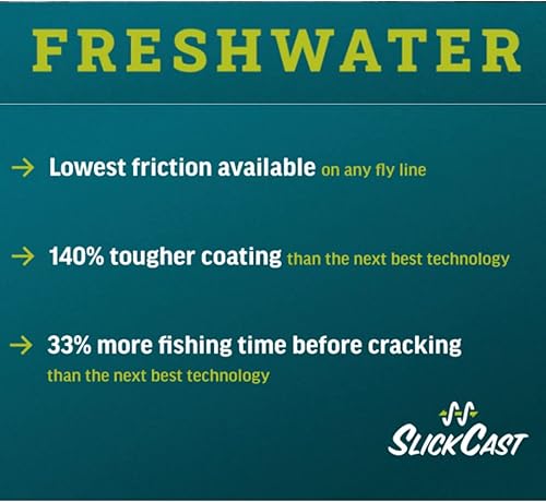 Miniatura 5 de Rio Elite Perception Slick Cast Fly Line, línea de trucha flotante fácil de fundir, bajo estiramiento y rendimiento ultra deslizante,