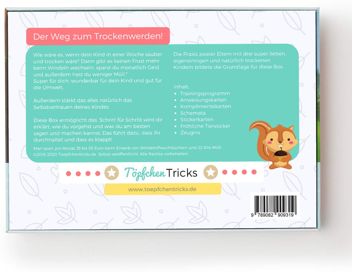 Erfolgreiches Töpfchentraining für Kleinkinder - Trockenwerden mit Belohnungssystem, 10 doppelseitigen Stickerkarten, 120 Stickern und Pipi-Zeugnis - Ihr Kind auf der Toilette/Klo
