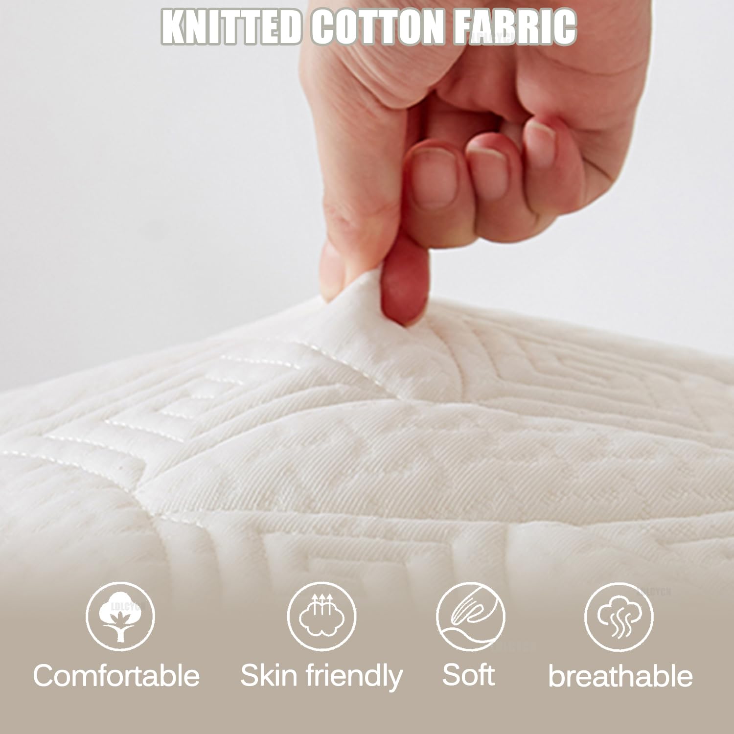 White/9cm,125x200cm, Latex Futon Matratze Topper Bodenmatretzenpolster Mit Elastischem Band Gepflegte Matratzen Pad Abdeckung 5Cm/9Cm Dick Campingmatratze Schlafkissen Für Schlafzimmer