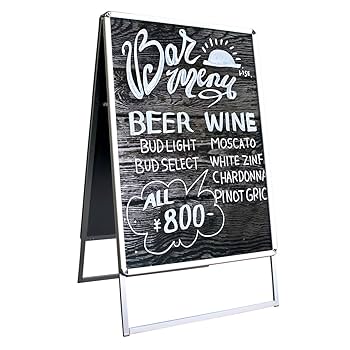 Amazon | Hotdogger A型看板用 手書きシート メッセージパネル