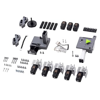 Creality SPARKX i7 3D Printer PrintEase Kit, Complete Maintenance & Replacement Parts for i7 3D Printer, Includes 0.2/0.4/0.6/0.8mm Hotends, Extruder Gear, Heating Assembly, Filament Cutter, and More