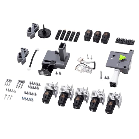Creality SPARKX i7 3D Printer PrintEase Kit, Complete Maintenance & Replacement Parts for i7 3D Printer, Includes 0.2/0.4/0.6/0.8mm Hotends, Extruder Gear, Heating Assembly, Filament Cutter, and More