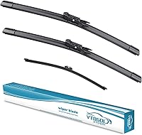 Vista 11 de VTOGOI Escobillas limpiaparabrisas con escobillas limpiaparabrisas traseras, juego para Land Rover Range Rover 2017-2023, escobillas