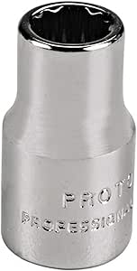 Stanley Proto J4710TM 1/4-Inch Drive 10mm 12-Point Socket - Professional TorquePlus Design