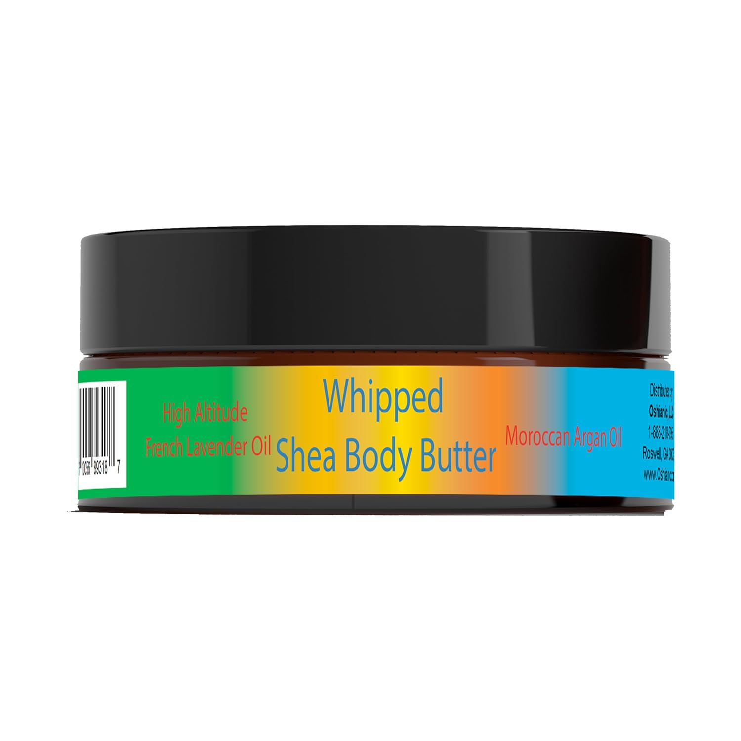 Whipped Shea Body Butter with French Lavender and Moroccan Argan Oil, 8 fl oz - Image 4