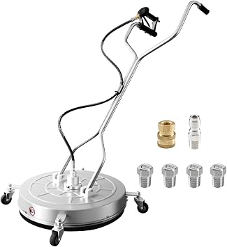 RAYNEL 24" Pressure Washer Surface Cleaner, Power Washer Accessory