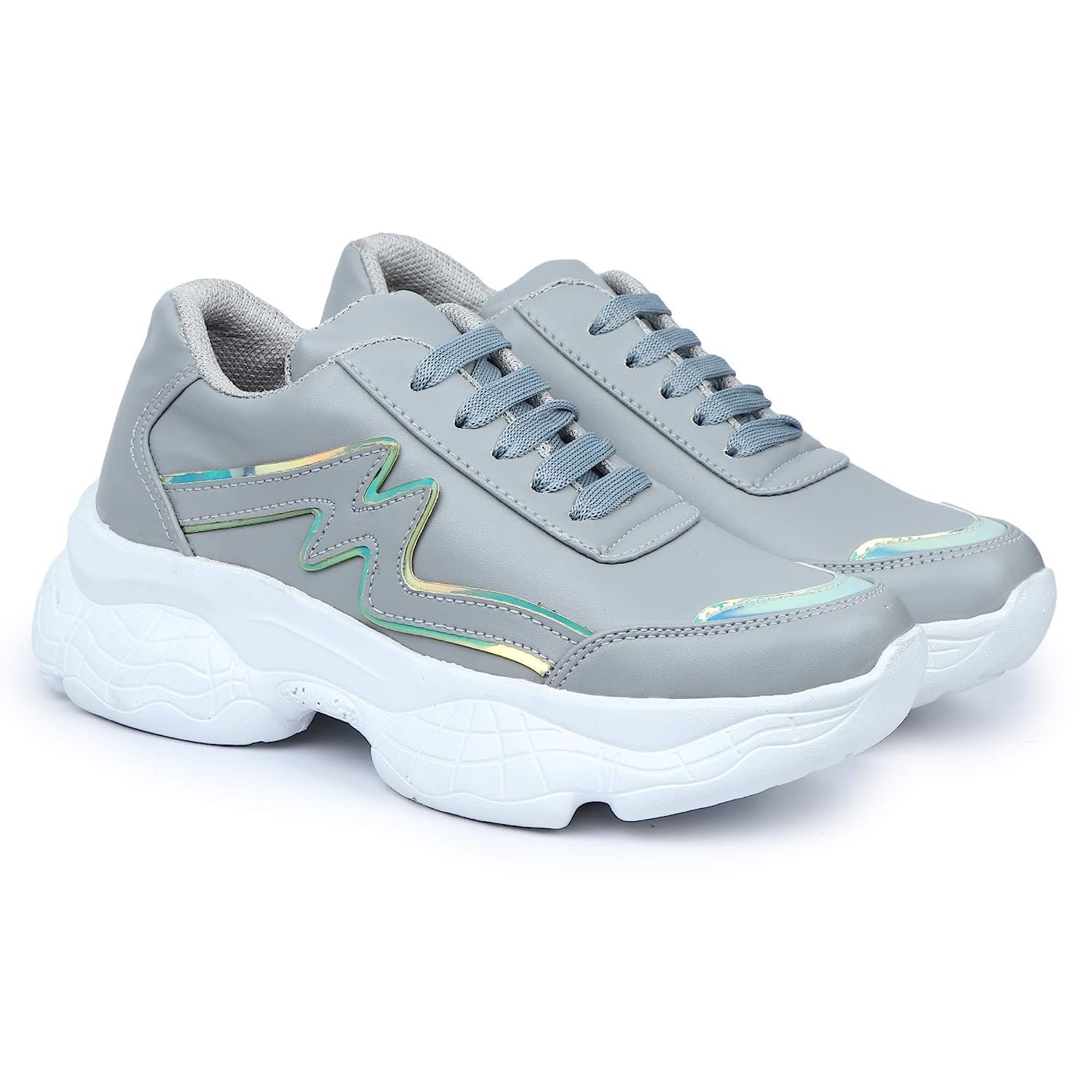 See full amazon price history chart for ArranQue Womens Shoes Sports Sneaker Shoes Design M Sticker Lace-Up Solid Lightweight Sports Sneaker Shoes for Womens & Girls (Grey Size 37, UK4) ArranQue Womens Shoes Sports Sneaker Shoes Design M Sticker Lace-Up Solid Lightweight Sports Sneaker Shoes for Womens & Girls (Grey Size 37, UK4) (B0CBRTW2KQ) Amazon Price History, Amazon Price Tracker