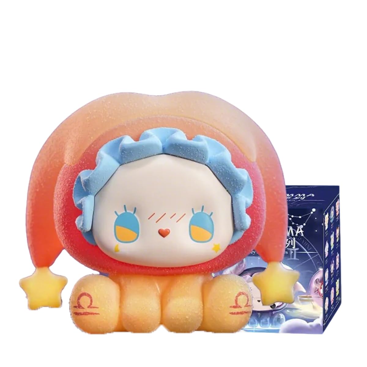 Lucky Emma Hey Zodiac Series Blind Box Figures Mystery Box Random Design Toys Birthday Gifts Christmas Collectible Toy for Desk Accessories, 1PC