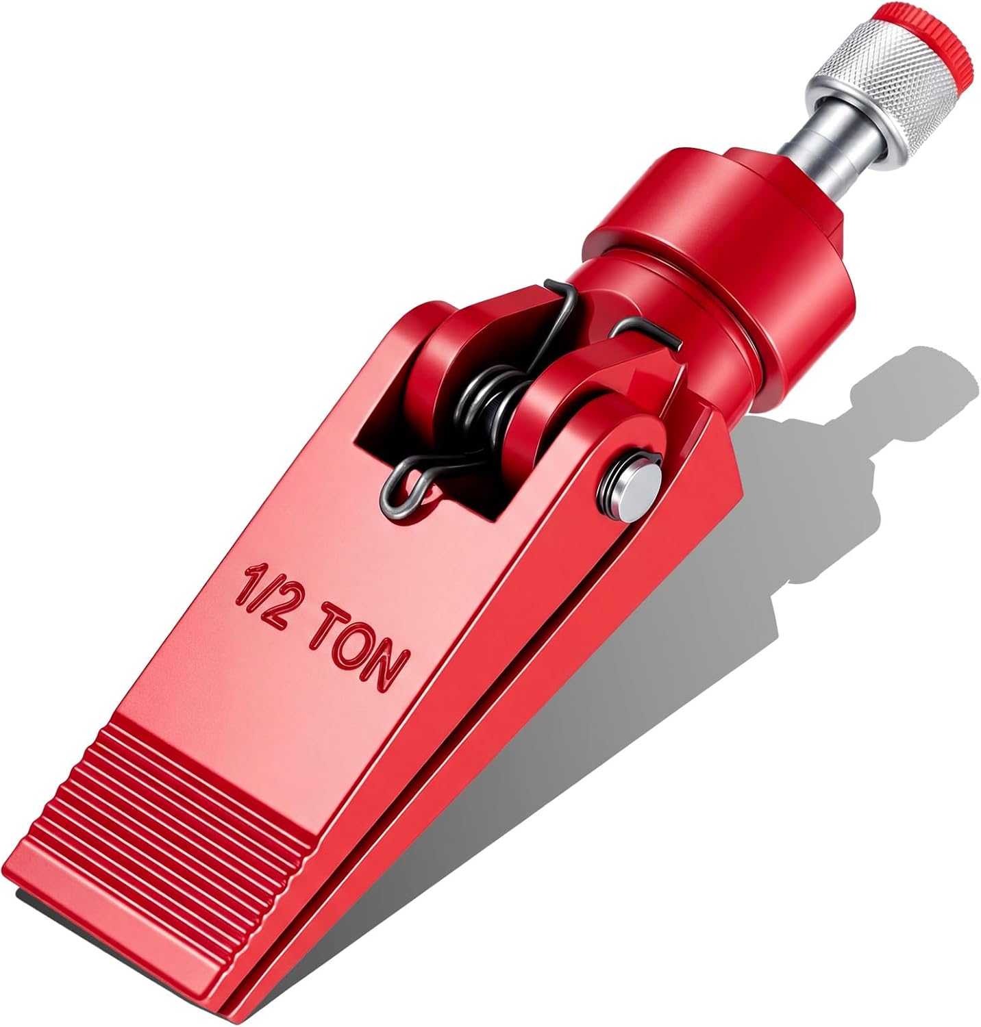 Hicarer 1/2 Ton Hydraulic Spreader Tool, 3-1/4" Max Opening Hydraulic Wedge Spreader, 1/4" Npt Port, Fits 4-10 Ton Porta Power Kits, Heavy Duty Tool for Auto Body Repair, Machinery Maintenance